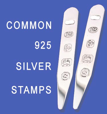 Common 925 Silver Stamps